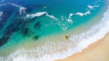 Kajak- en snorkeltocht in de baaien van Santa Maria en Chileno